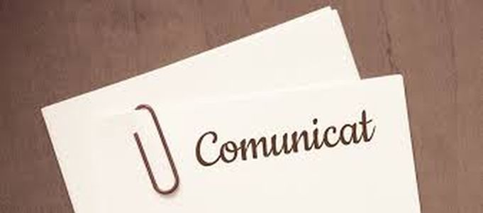Comunicat